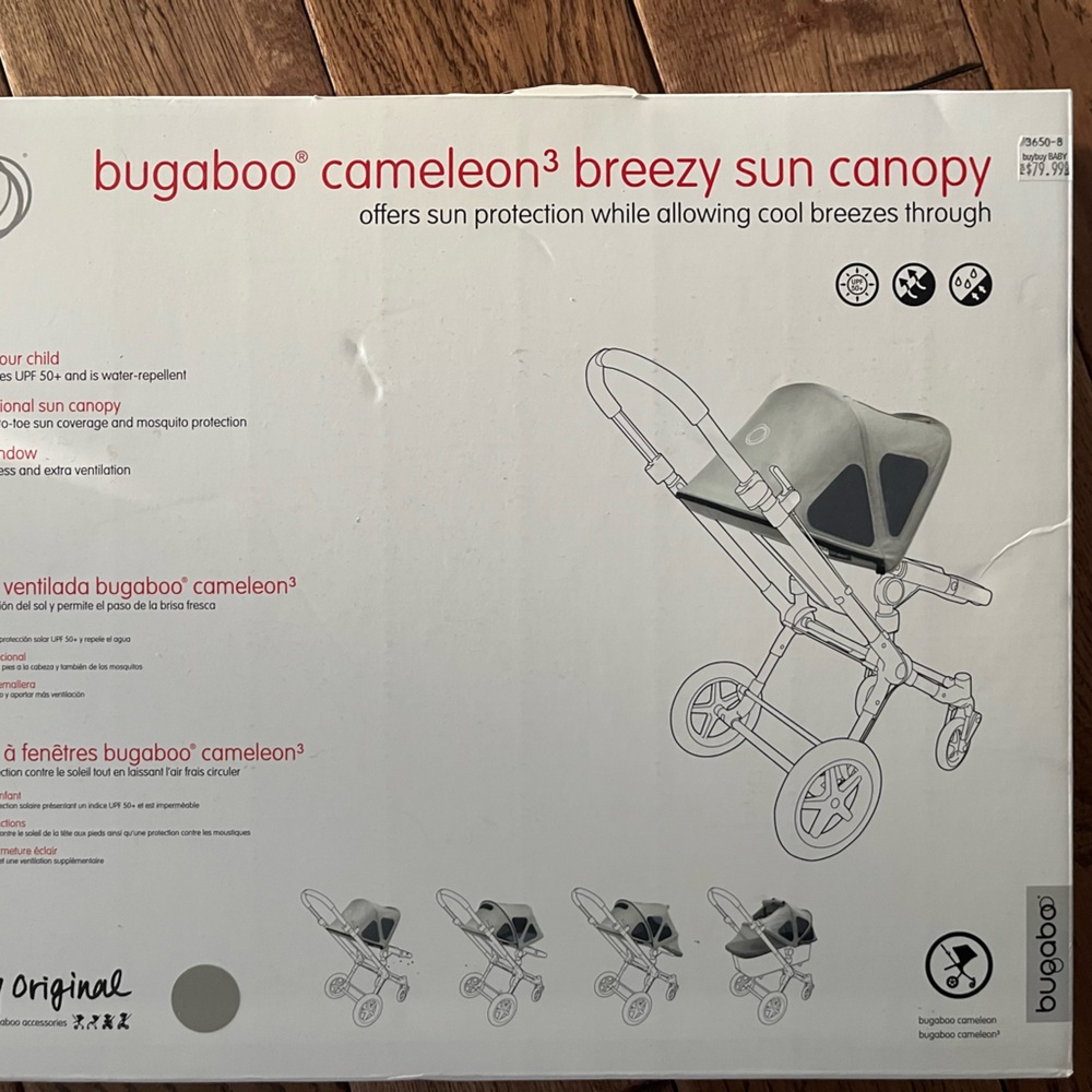 Bugaboo Breezy Canopy, Like New